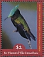 Antillean Crested Hummingbird Orthorhyncus cristatus  2019 Hummingbirds Sheet