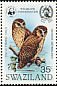 Pel's Fishing Owl Scotopelia peli  1982 WWF 