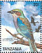 Lilac-breasted Roller Coracias caudatus  1989 Birds Sheet