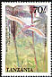 Red-tailed Tropicbird Phaethon rubricauda  1989 Fauna and flora 8v set
