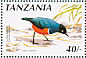 Superb Starling Lamprotornis superbus  1990 Birds Sheet