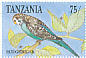 Budgerigar Melopsittacus undulatus  1991 Pet birds Sheet