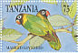 Yellow-collared Lovebird Agapornis personatus  1991 Pet birds Sheet