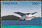 Olrog's Gull Larus atlanticus  1998 Marine life of the world 12v sheet