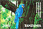 Hyacinth Macaw Anodorhynchus hyacinthinus  1998 Endangered species 12v sheet