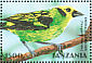 Emerald Tanager Tangara florida  1998 Endangered species  MS