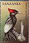 Imperial Woodpecker Campephilus imperialis  1999 Endangered species of the world 20v sheet