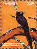 Japanese Paradise Flycatcher Terpsiphone atrocaudata  1999 Birds of Japan Sheet