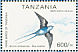 Blue Swallow Hirundo atrocaerulea  1999 Rare birds  MS