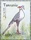 Secretarybird Sagittarius serpentarius