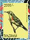 Fraser's Sunbird Deleornis fraseri  2013 Sunbirds of Africa Sheet