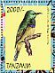 Collared Sunbird Hedydipna collaris  2013 Sunbirds of Africa Sheet