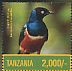 Superb Starling Lamprotornis superbus  2016 Birds of Africa Sheet