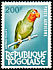 Red-headed Lovebird Agapornis pullarius  1964 Definitives 