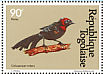 Red-collared Widowbird Euplectes ardens  1981 Birds Sheet