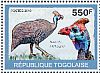 Helmeted Guineafowl Numida meleagris  2010 Wetland birds Sheet