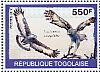 Long-crested Eagle Lophaetus occipitalis  2010 Birds of prey Sheet
