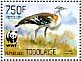 Denham's Bustard Neotis denhami  2014 WWF Sheet