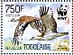 Denham's Bustard Neotis denhami  2014 WWF Sheet