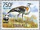 Denham's Bustard Neotis denhami  2014 WWF Sheet with 2 sets