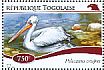 Dalmatian Pelican Pelecanus crispus  2014 Birds of Africa Sheet