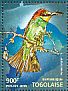 European Bee-eater Merops apiaster  2015 Bee-eaters Sheet