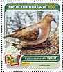 Grenada Dove Leptotila wellsi  2016 Fauna of the world Sheet