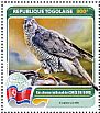 Eurasian Goshawk Accipiter gentilis  2016 Fauna of the world Sheet