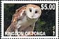 Eastern Barn Owl Tyto javanica  2012 Definitives White frames