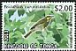 Polynesian Wattled Honeyeater Foulehaio carunculatus  2013 Definitives White frames