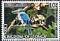 Collared Kingfisher Todiramphus chloris  2014 Definitives overprinted OFFICIAL 