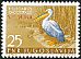 Great White Pelican Pelecanus onocrotalus  1954 Overprint STT VUJNA on Yugoslavia 1954.01 
