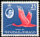 Scarlet Ibis Eudocimus ruber  1960 Definitives 