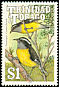 Bananaquit Coereba flaveola  1990 Birds Script wmk