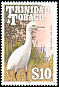 Western Cattle Egret Bubulcus ibis  1990 Birds Script wmk