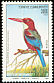 White-throated Kingfisher Halcyon smyrnensis  1992 World environment day 