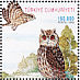 Long-eared Owl Asio otus  1998 World environment day Sheet