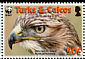 Red-tailed Hawk Buteo jamaicensis  2007 WWF Sheet with 4 sets
