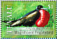 Magnificent Frigatebird Fregata magnificens  2008 Birds of Tuvalu Sheet