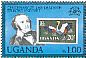 Grey Crowned Crane Balearica regulorum  1979 Sir Rowland Hill, stamp on stamp 4v sheet