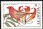 Red-billed Firefinch Lagonosticta senegala  1987 Flora and fauna 8v set