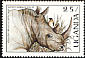 Yellow-billed Oxpecker Buphagus africanus  1987 Flora and fauna 8v set