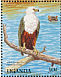 African Fish Eagle Icthyophaga vocifer  1989 Wildlife at waterhole 20v sheet