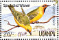 Spectacled Weaver Ploceus ocularis  1995 Waterfowl and wetland birds of Uganda Sheet