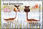 Great Crested Grebe Podiceps cristatus  1995 Waterfowl and wetland birds of Uganda Sheet