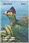 Rwenzori Turaco Gallirex johnstoni  1999 Birds of Uganda Sheet