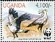 Secretarybird Sagittarius serpentarius