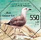 Caspian Gull Larus cachinnans  2010 Seabirds Sheet