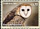 Australian Masked Owl Tyto novaehollandiae  2012 Endangered species 4v set