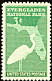 Great Blue Heron Ardea herodias  1947 Everglades national park 